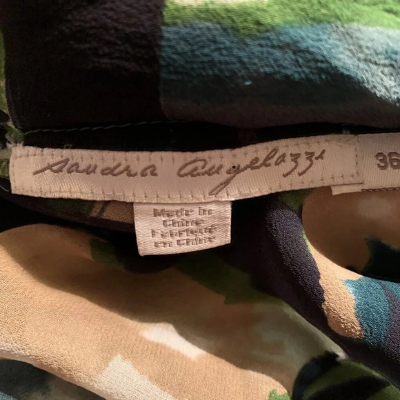 Sandra Angelozzi Silk Top - Picture 8 of 11